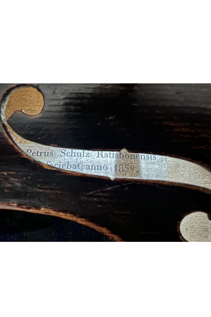 Deutsche Kopie um 1900 - Zettel: Petrus Schulz - G-705
